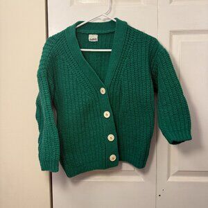 Babaa cardigan no19 mini emerald (adult size)